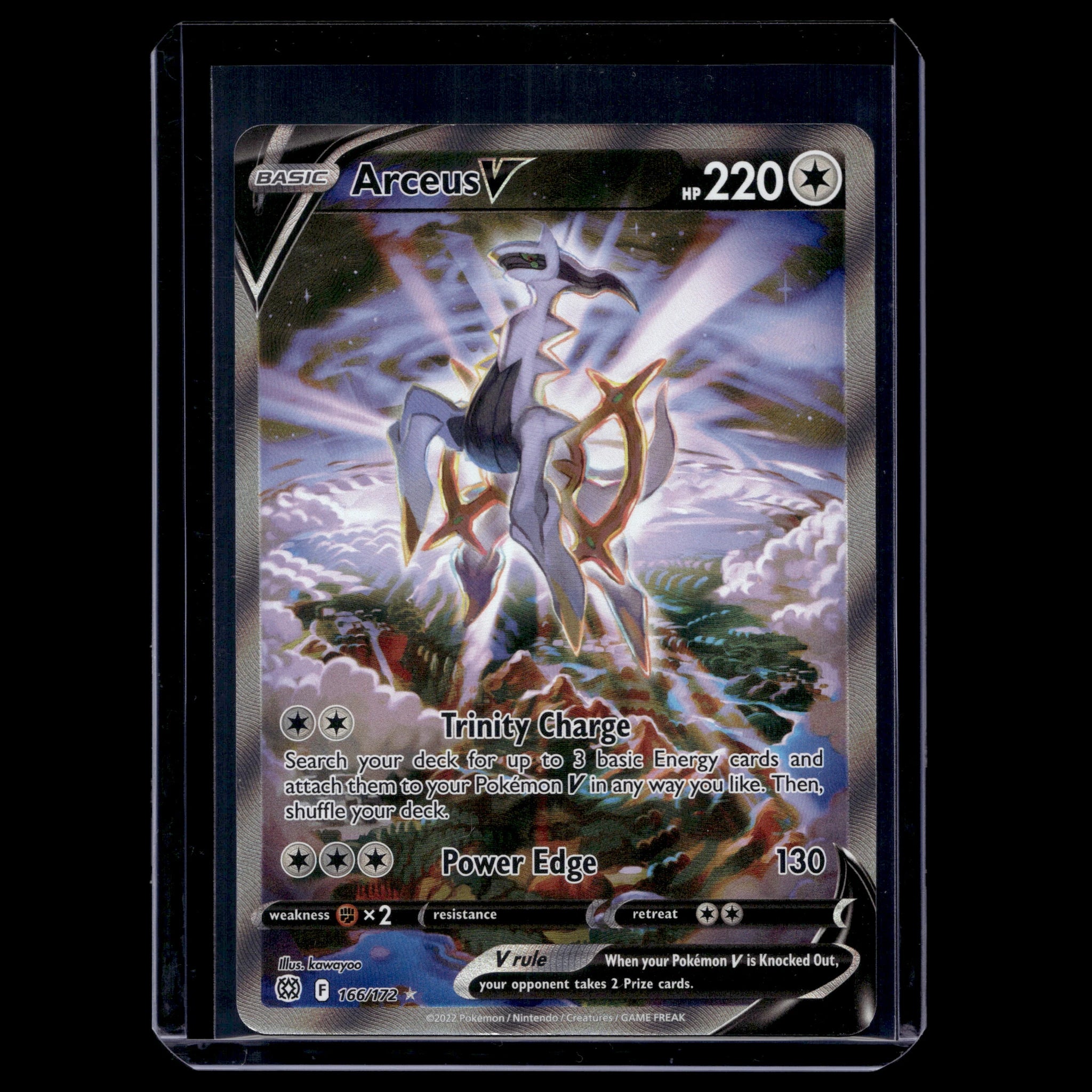 Arceus V SR · Brilliant Stars · 166/172 · Englisch · (Near Mint) - Bild 1