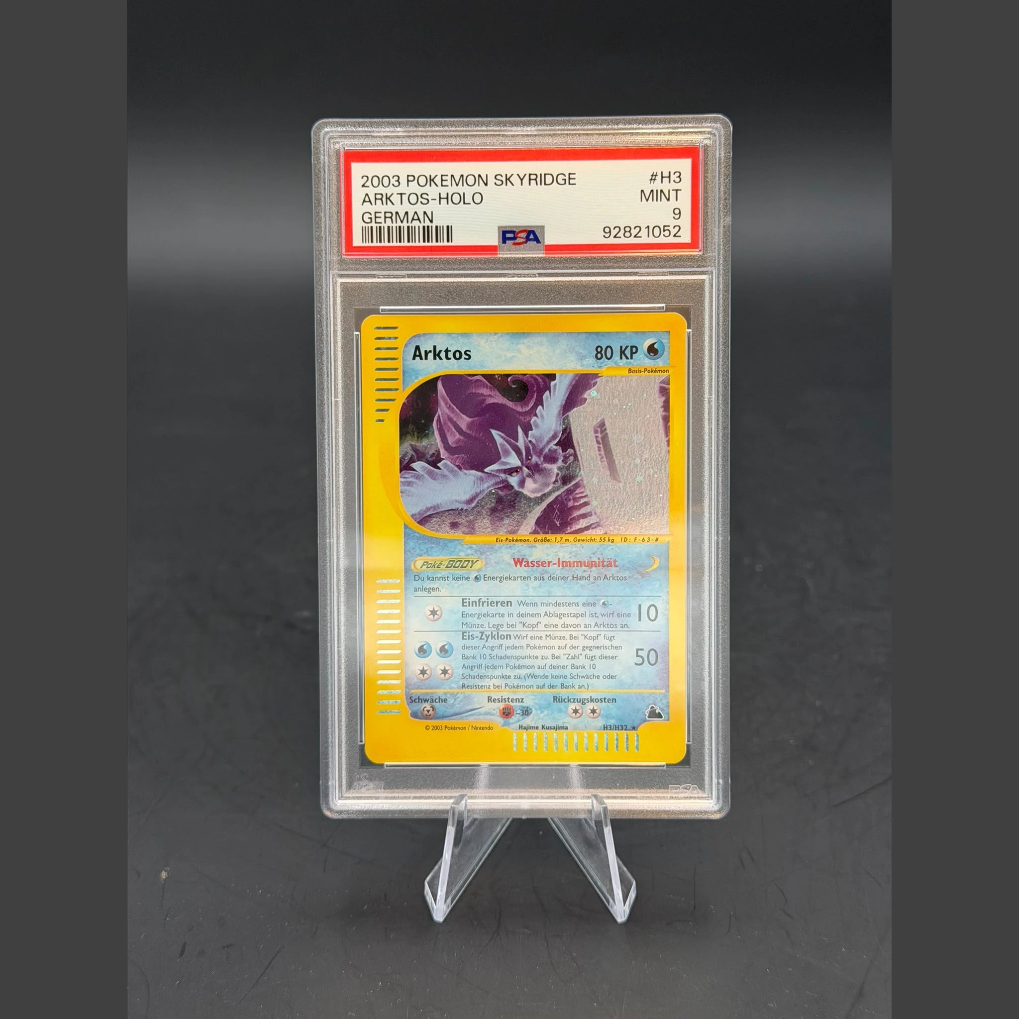 Arktos Holo · Skyridge · H3/H32 · Deutsch · PSA 9 - Bild 1