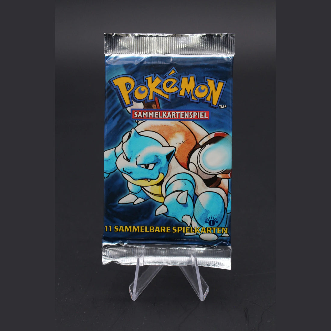 Base Set 1st Edition 1. Booster (Blastoise) · Deutsch · Sealed OVP - Bild 1