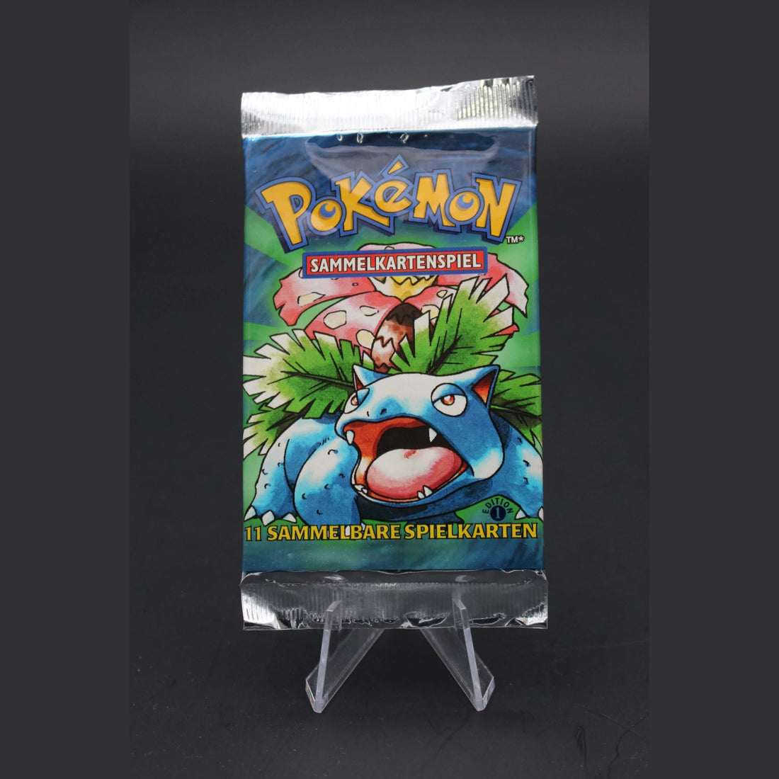 Base Set Booster (Bisaflor) Edition 1 1st Edition · Deutsch · Sealed OVP - Bild 1