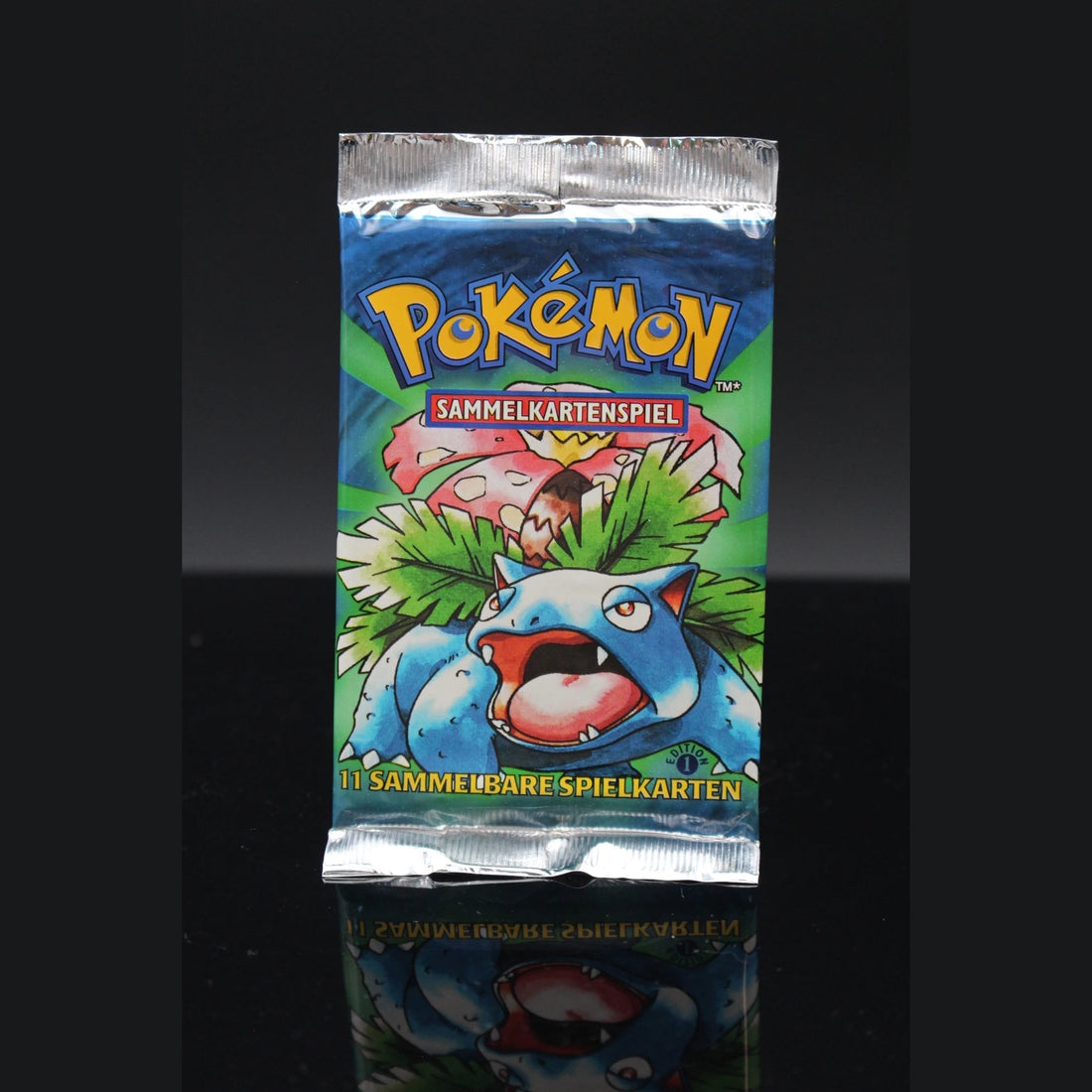 Base Set Booster (Venusaur) Edition 1 1st Edition · Deutsch · Sealed OVP - Bild 1