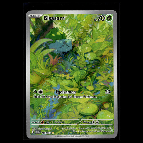 Bisasam AR · MEW · 166/165 · Deutsch · (Near Mint-) - Bild 1