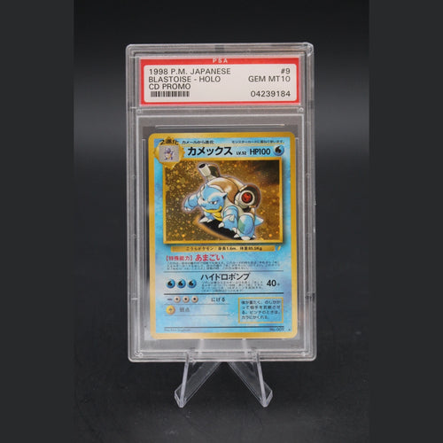 Blastoise · CD Promo · 009 · Japanisch · PSA 10 - Bild 1