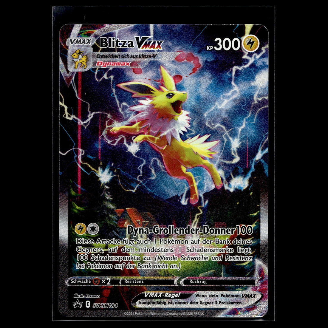 Blitza VMAX · Black Star Promos · SWSH184 · Deutsch · (Near Mint) - Bild 1
