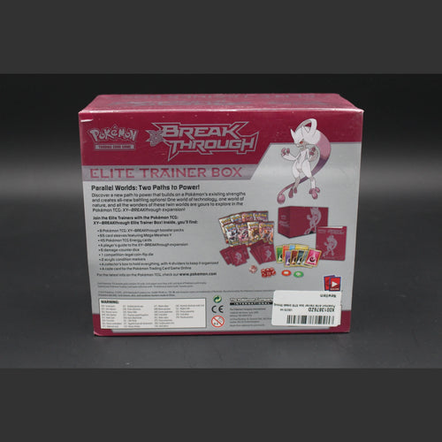 BREAKthrough Elite Trainer Box (ETB) (Mewtwo Artwork) · Englisch · Sealed OVP - Bild 2
