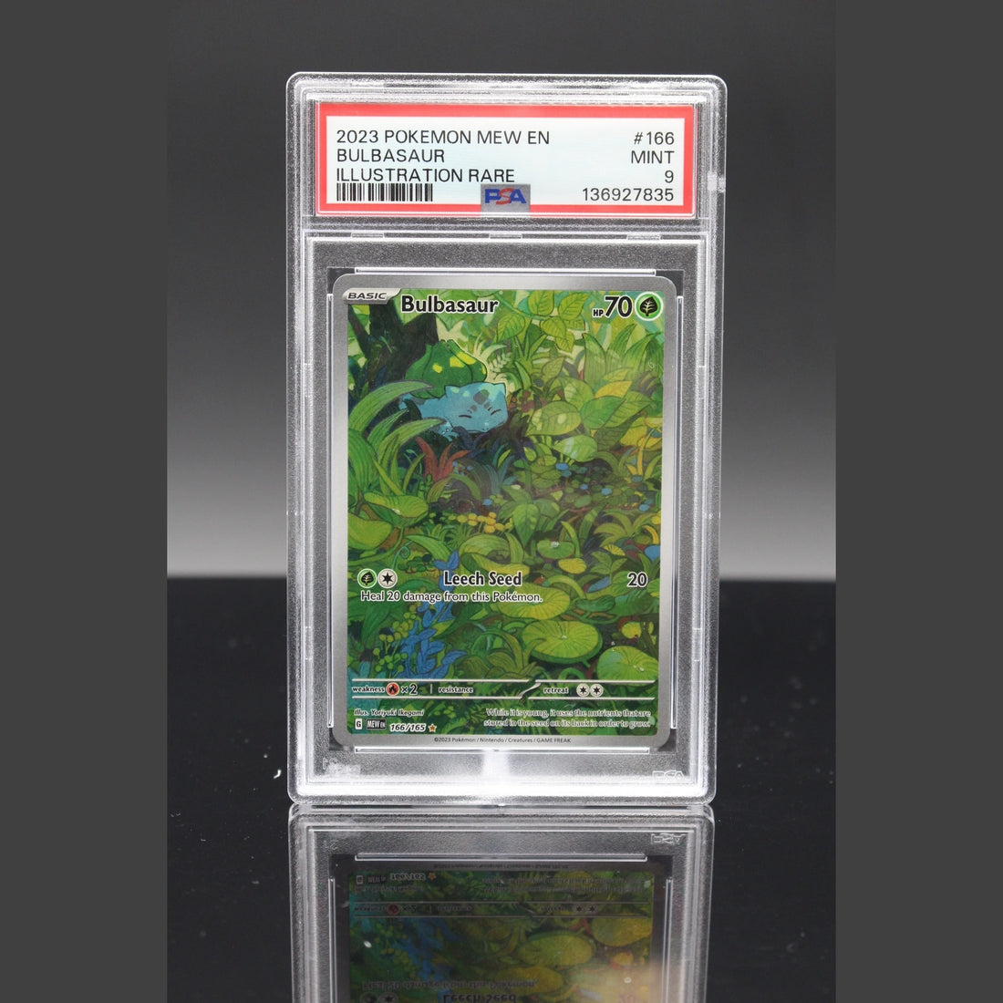 Bulbasaur · Collect 151 Surprise/Hope/Journey/Gathering · 166/165 · Englisch · PSA 9 - Bild 1