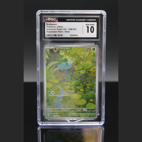 Bulbasaur IR · Pokemon 151 · 166/165 · Englisch · CGC 10 - Bild 1