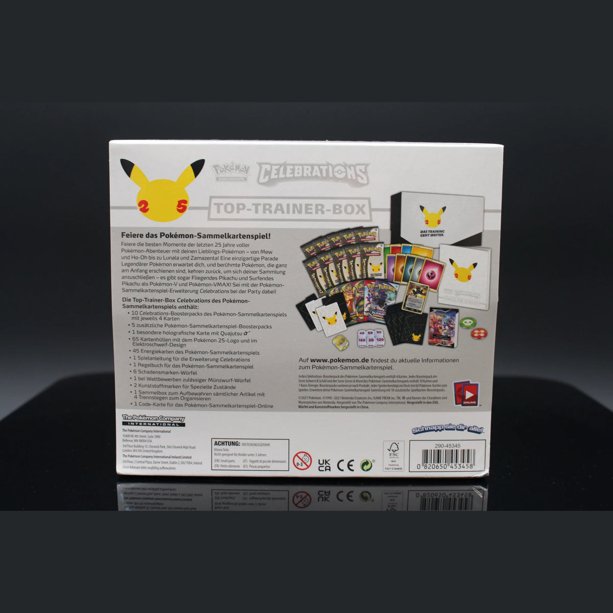 Celebrations Top Trainer Box (TTB) · Deutsch · Sealed OVP - Bild 2