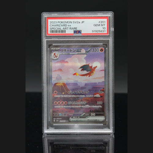 Charizard ex SAR · Pokemon 151 · 201/165 · Japanisch · PSA 10 - Bild 1