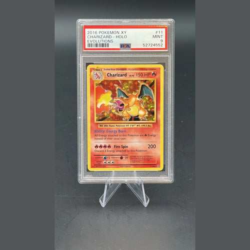 Charizard Holo · Evolutions · 11/108 · Englisch · PSA 9 - Bild 1