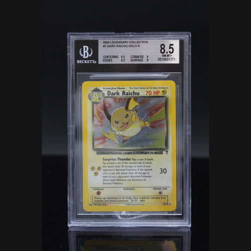 Dark Raichu Holo · Legendary Collection · 7/110 · Englisch · BGS 8.5 - Bild 1