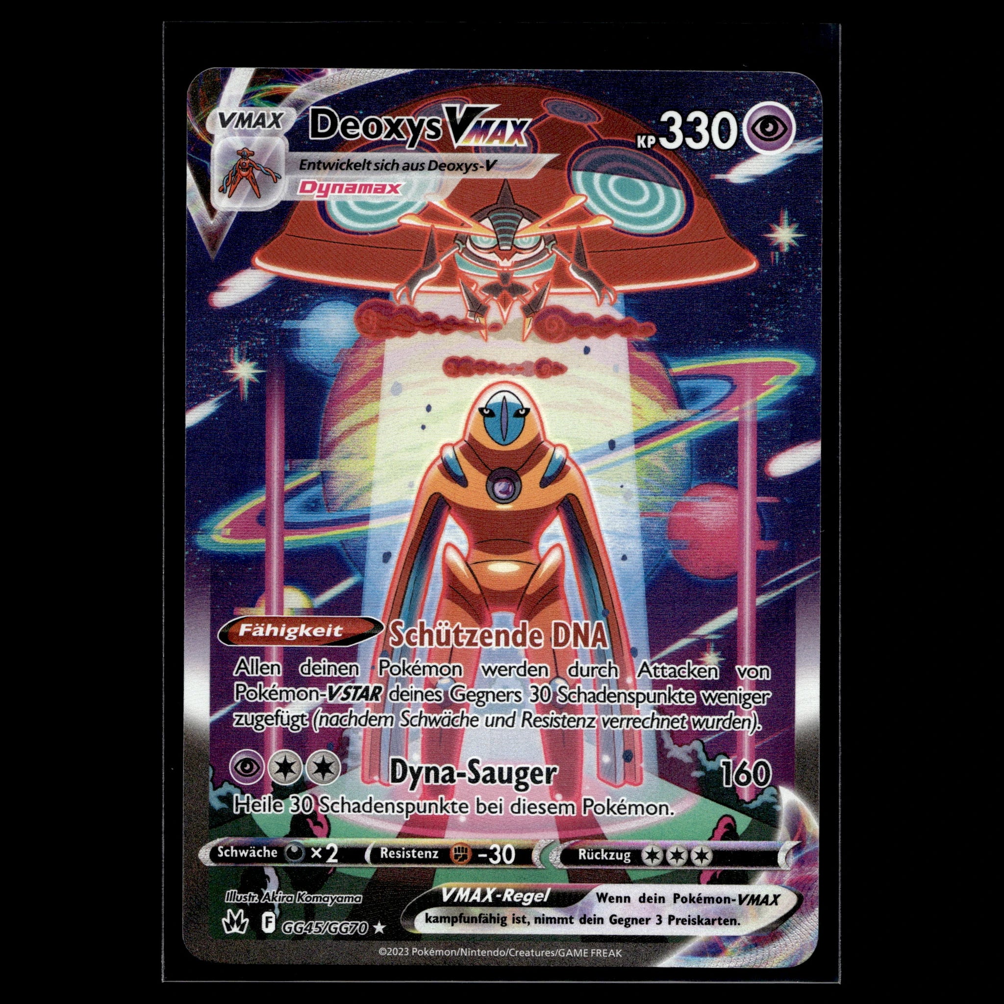 Deoxys VMAX SR · Zenit der Könige · GG45/GG70 · Deutsch · (Near Mint) - Bild 1
