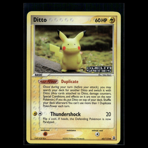 Ditto · Delta Species · 63/113 · Englisch · (Excellent) - Bild 1
