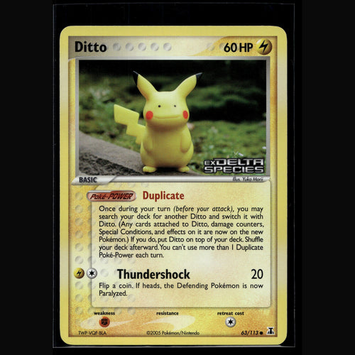 Ditto · Delta Species · 63/113 · Englisch · (Excellent) - Bild 2