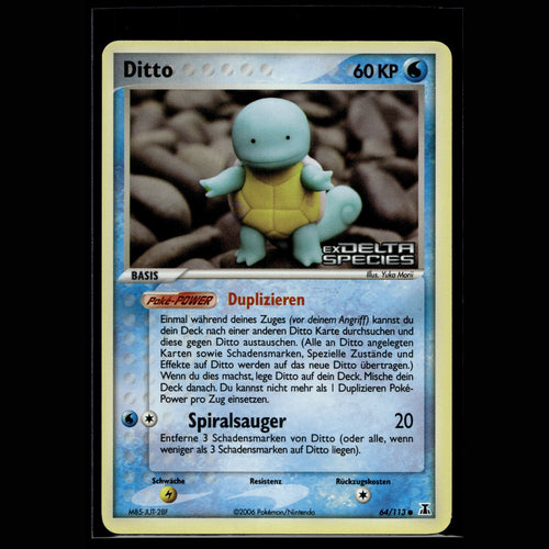 Ditto · EX Delta Species · 64/113 · Deutsch · (Excellent+) - Bild 1