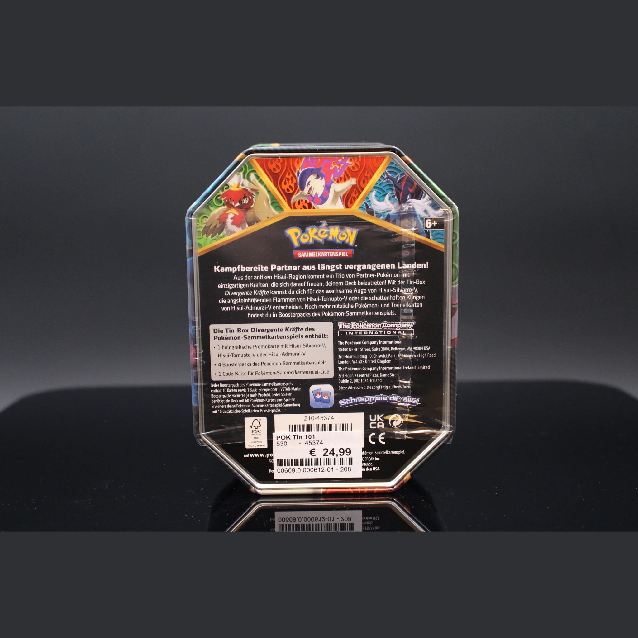 Divergent Powers Tin Divergente Kräfte Hisui-Silvarro V · Deutsch · Sealed OVP - Bild 2