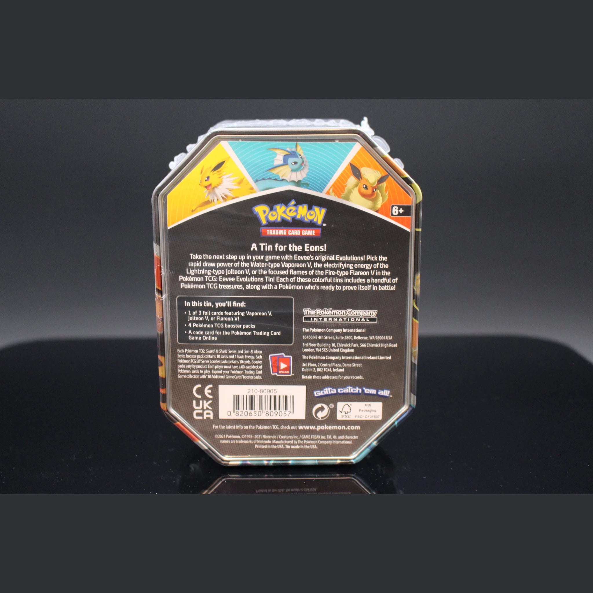 Eevee Evolutions Tin Vaporeon V · Englisch · Sealed OVP - Bild 2