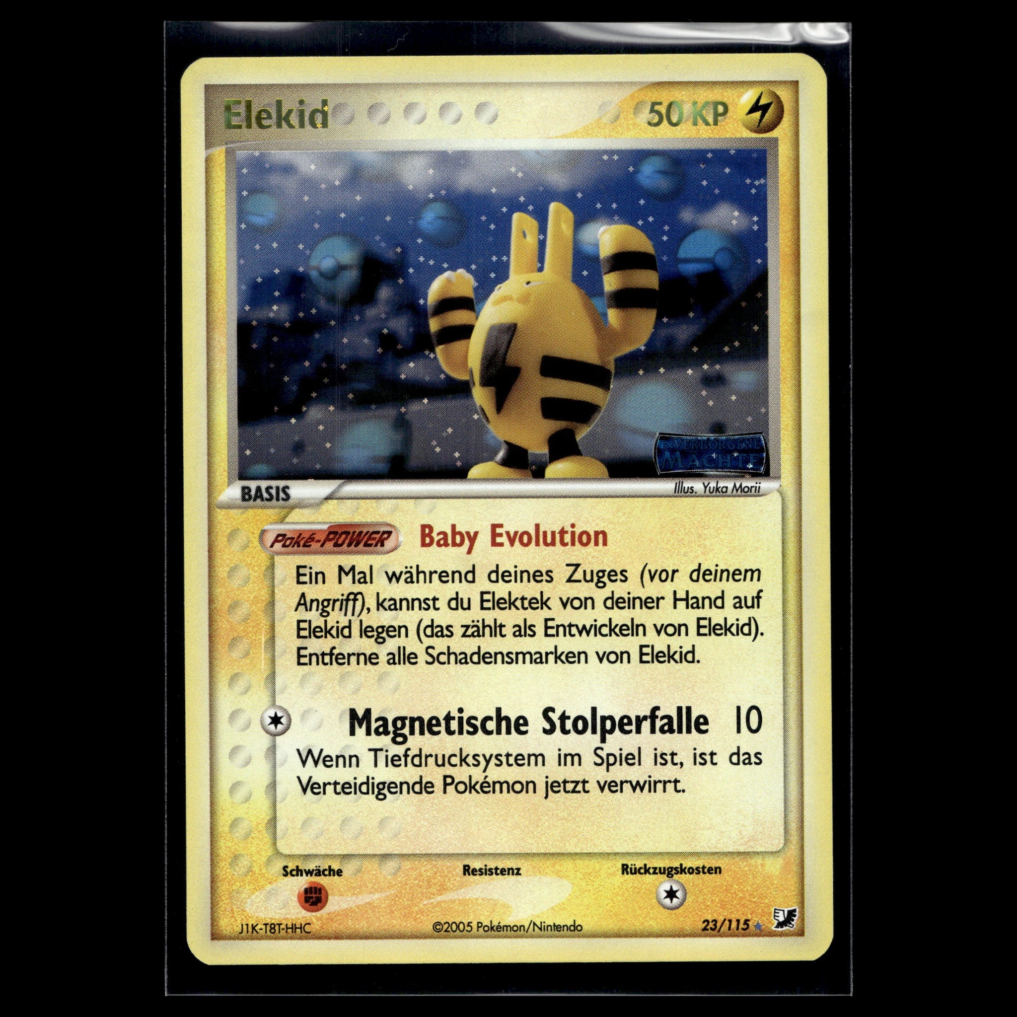 Elekid Reverse · EX Verborgene Mächte · 23/115 · Deutsch · (Near Mint) - Bild 1