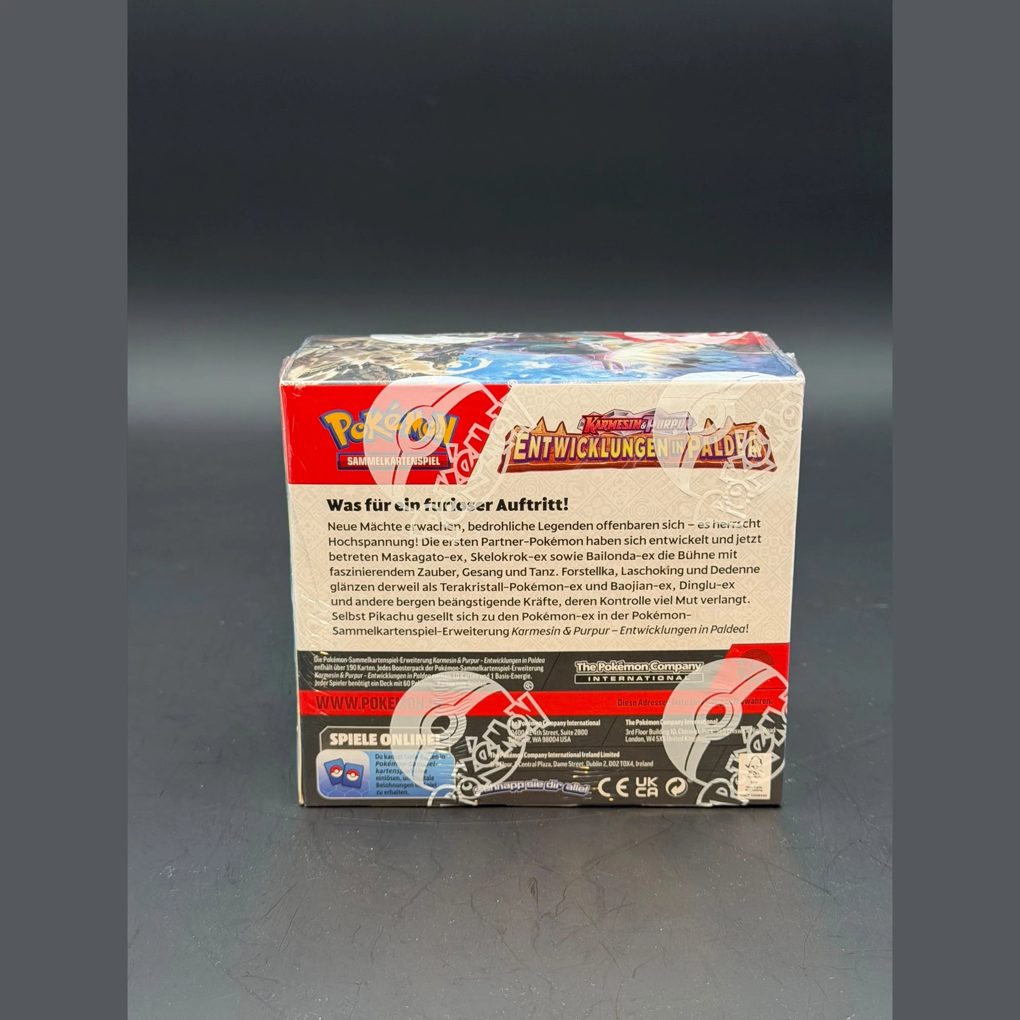 Entwicklungen in Paldea Booster Display · Deutsch · Sealed OVP - Bild 2