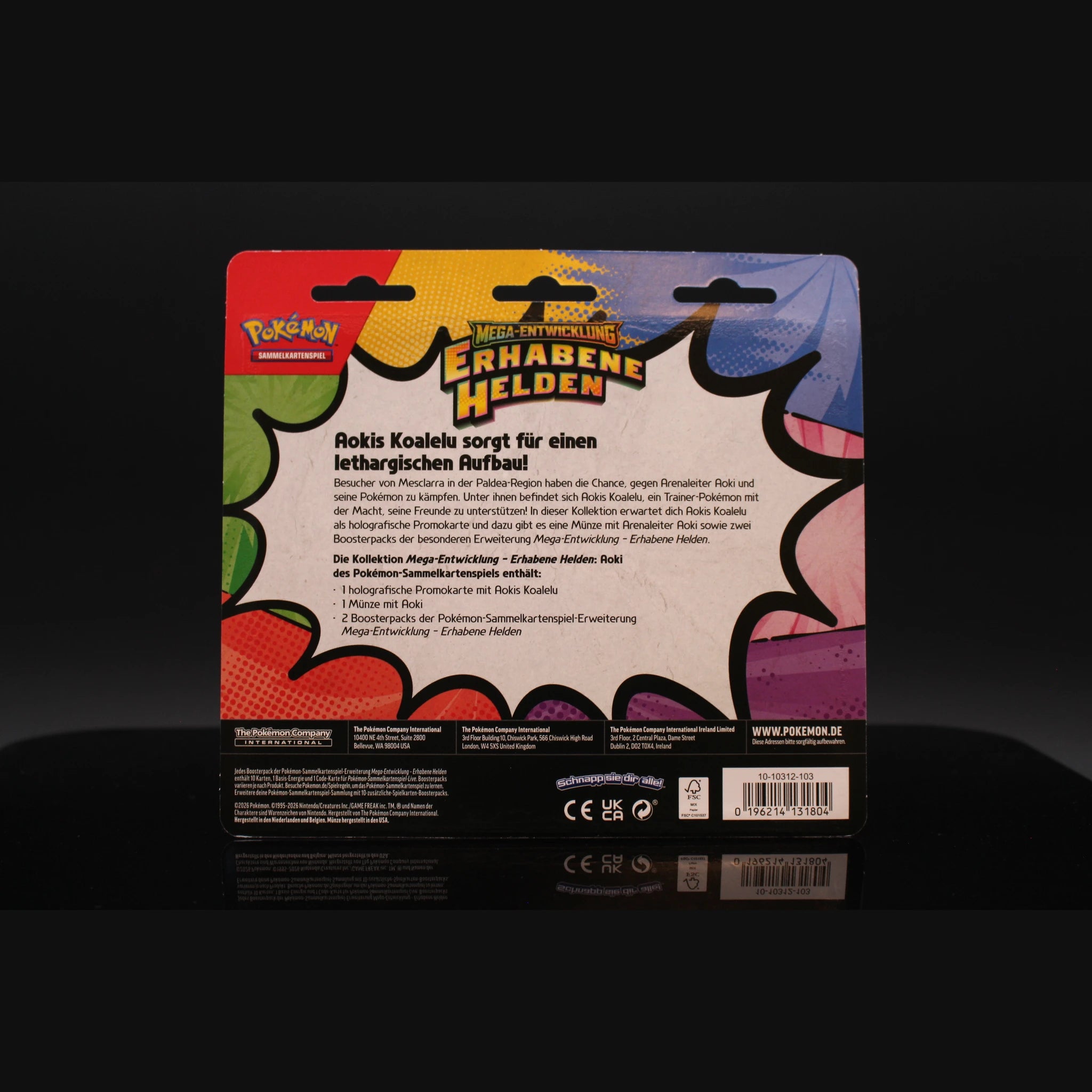 Erhabene Helden Aoki Blister (Aokis Koalelu Promo) · Deutsch · Sealed OVP - Bild 2