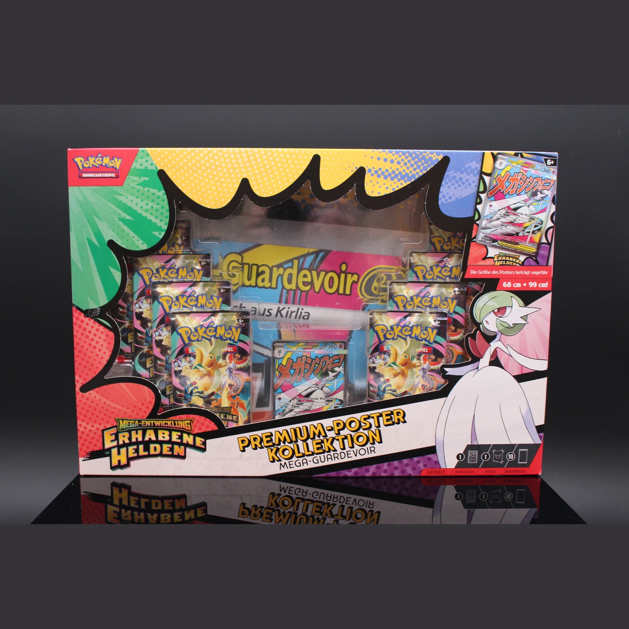 Erhabene Helden Premium-Poster-Kollektion Mega-Guardevoir · Deutsch · Sealed OVP - Bild 1