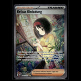 Erikas Einladung SAR · Pokemon 151 · 203/165 · Deutsch · (Near Mint-) Bild 1