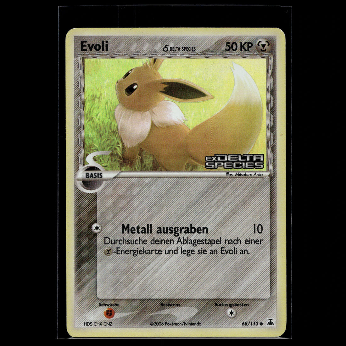 Evoli Delta Species · EX Delta Species · 68/113 · Deutsch · (Light Played) - Bild 1