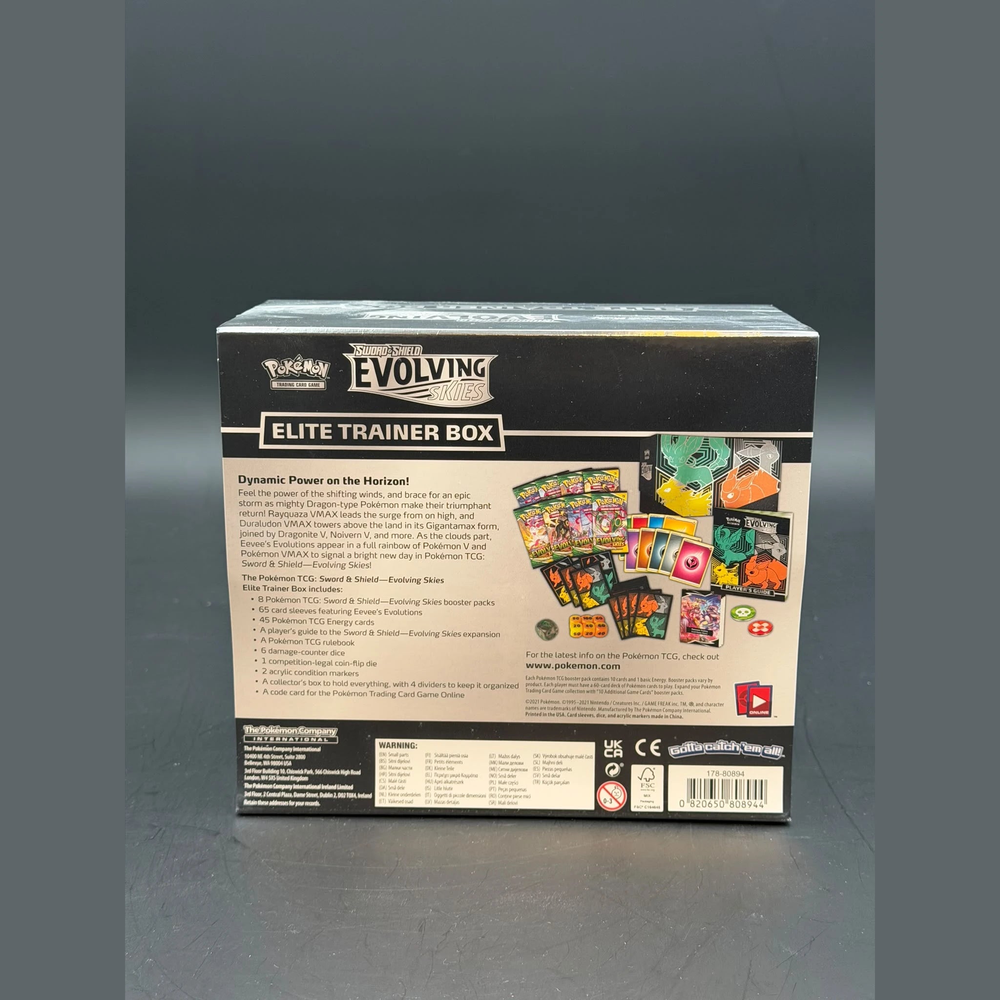 Evolving Skies Elite Trainer Box (ETB) · Englisch · Sealed OVP - Bild 2