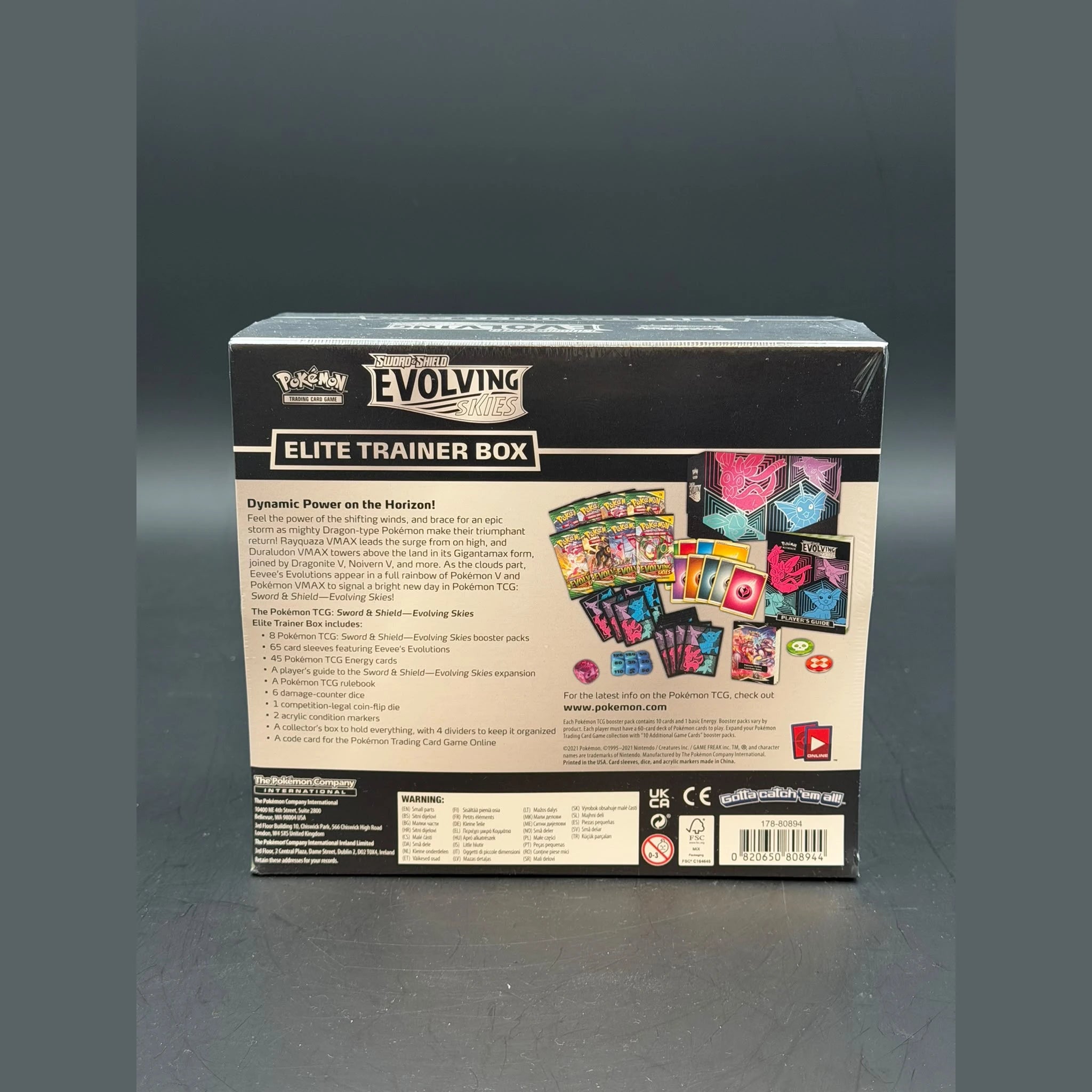 Evolving Skies Elite Trainer Box (ETB) · Englisch · Sealed OVP - Bild 2