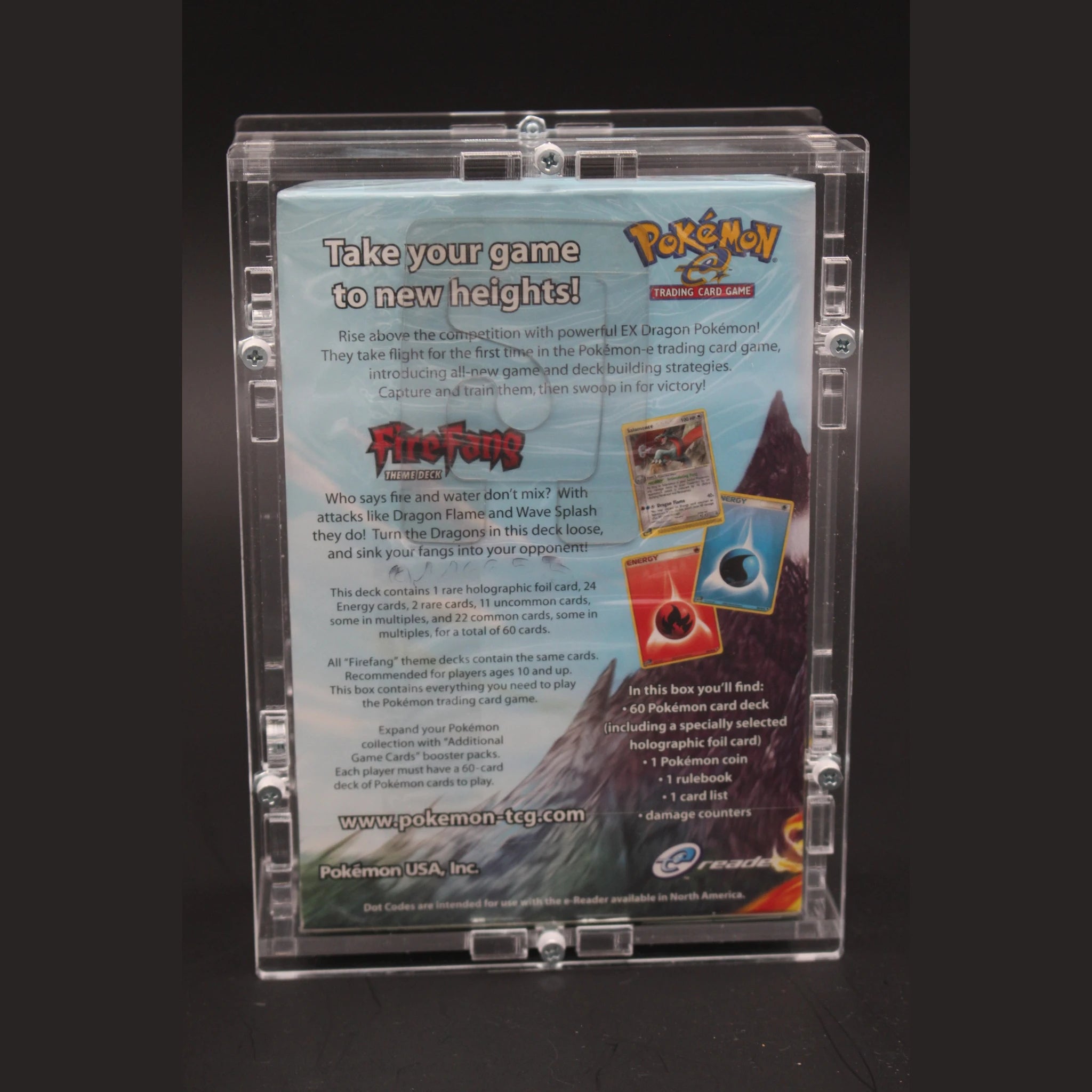 EX Dragon Pokemon-e FireFang Theme Deck · Englisch · Sealed OVP - Bild 2