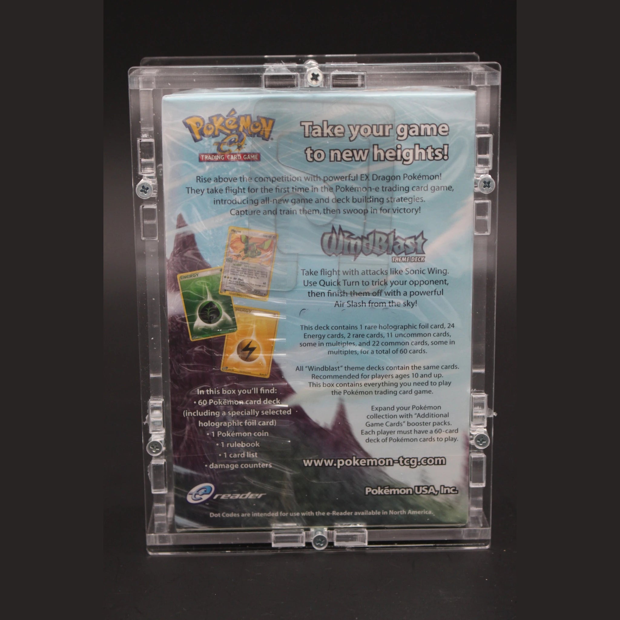 EX Dragon Pokemon-e Windblast Theme Deck · Englisch · Sealed OVP - Bild 2
