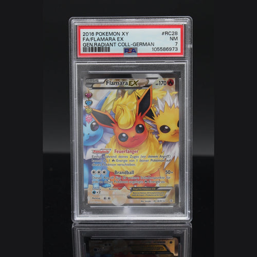 Flamara EX · Generations Radiant Collection · RC28/RC32 · Deutsch · PSA 7 - Bild 1