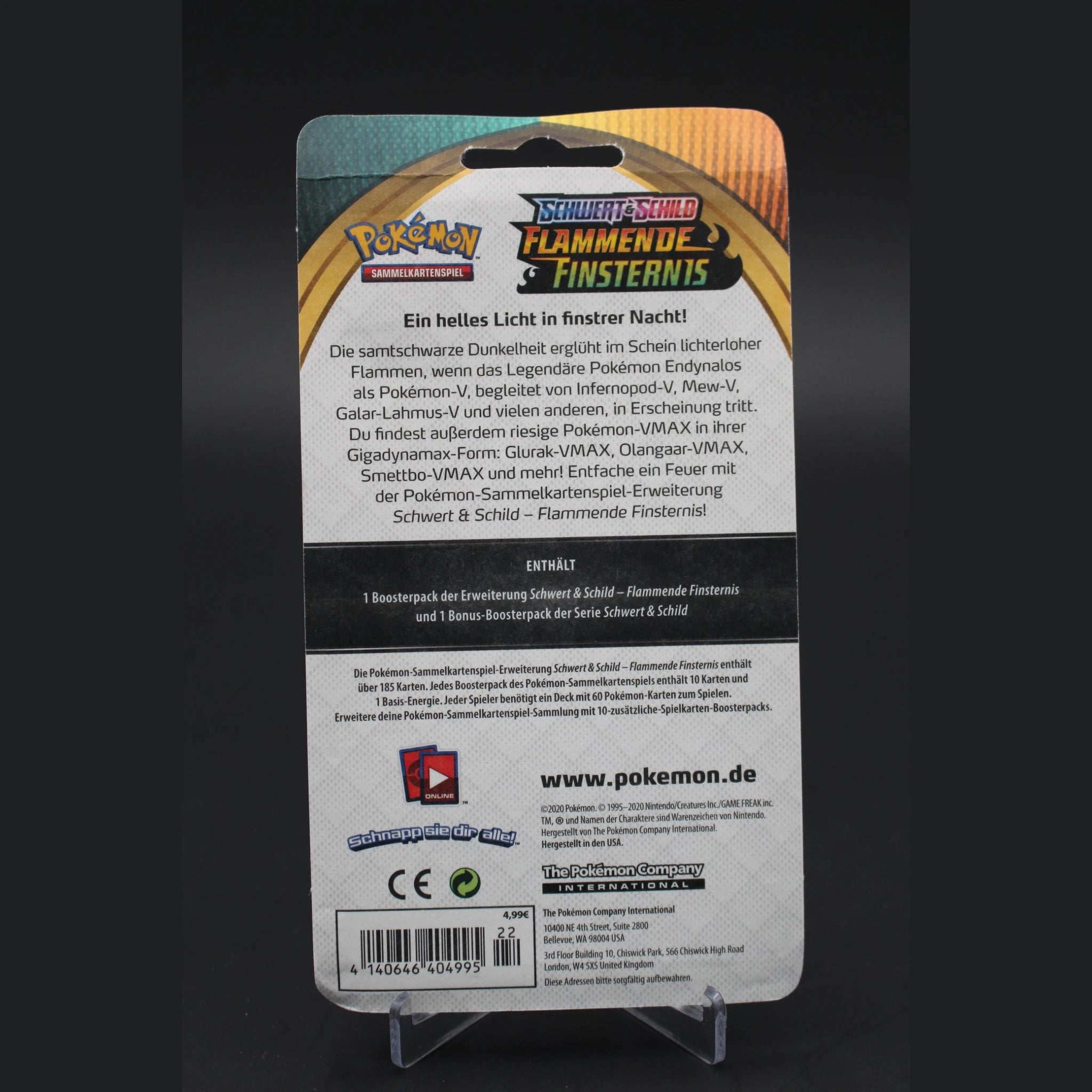 Flammende Finsternis Blister · Deutsch · Sealed OVP - Bild 2