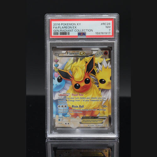 Flareon EX · Generations Radiant Collection · RC28/RC32 · Englisch · PSA 7 - Bild 1