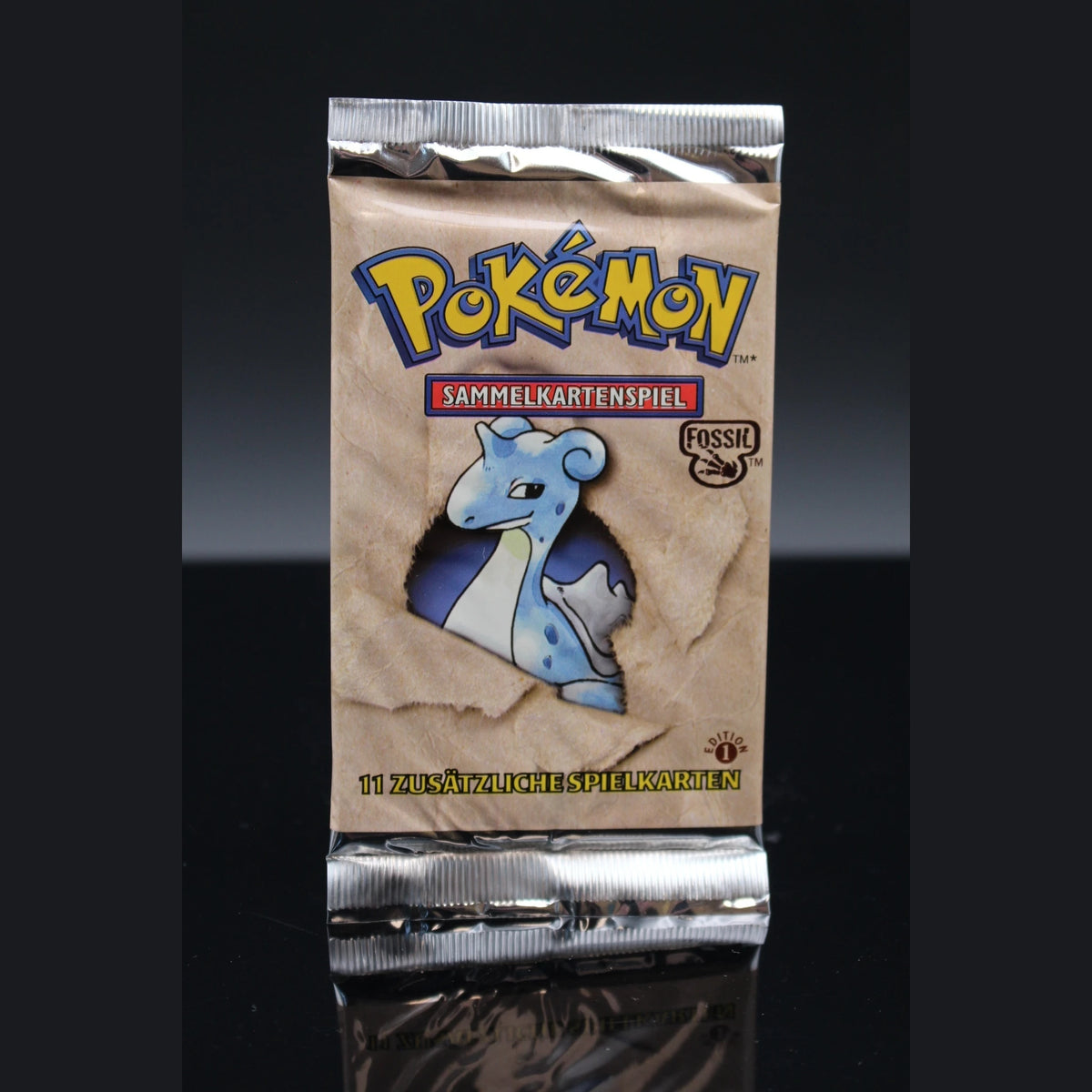 Fossil Booster (1. Edition) - 11 zusätzliche Spielkarten 1st Edition · Deutsch · Sealed OVP - Bild 1