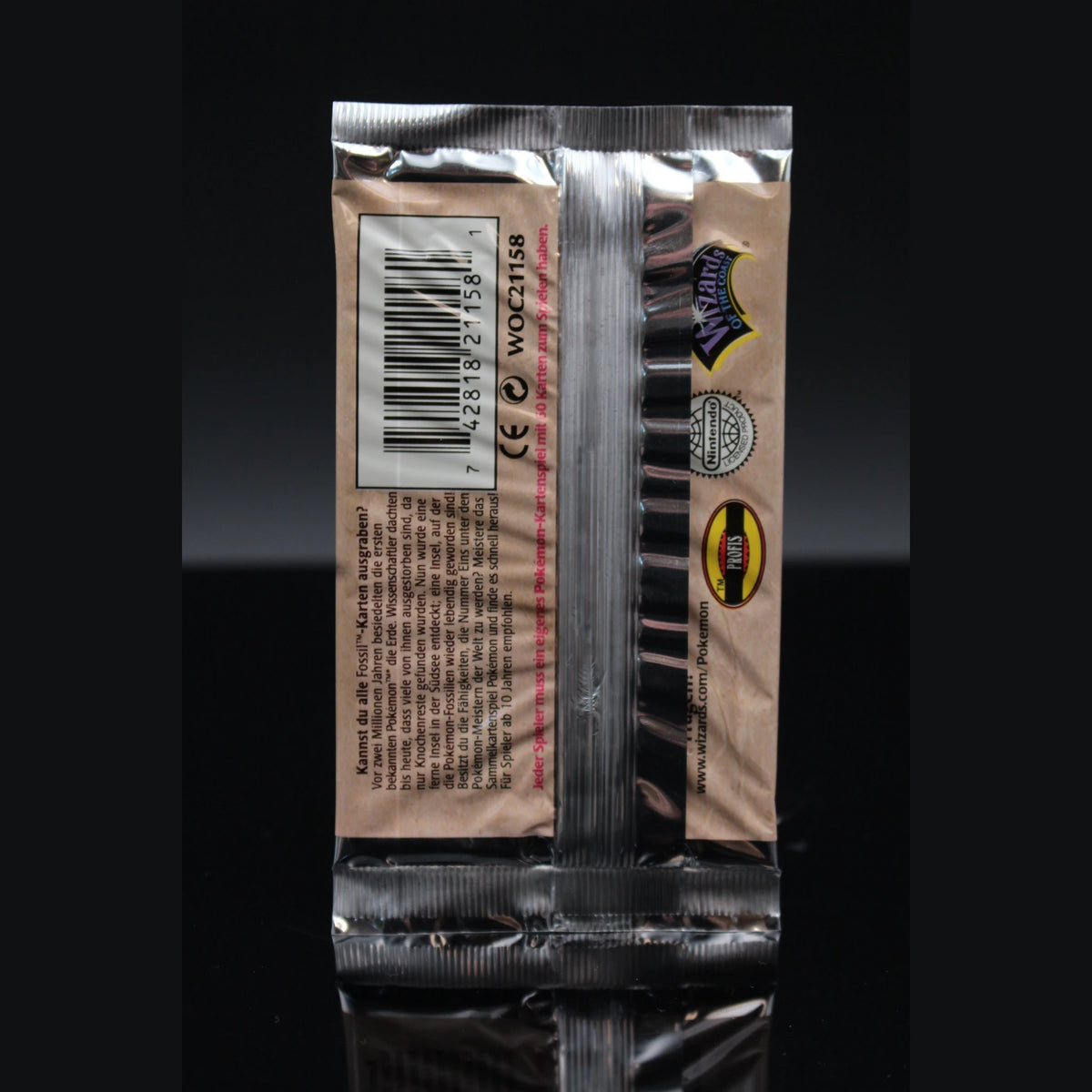 Fossil Booster (Edition 1) 1st Edition · Deutsch · Sealed OVP - Bild 2