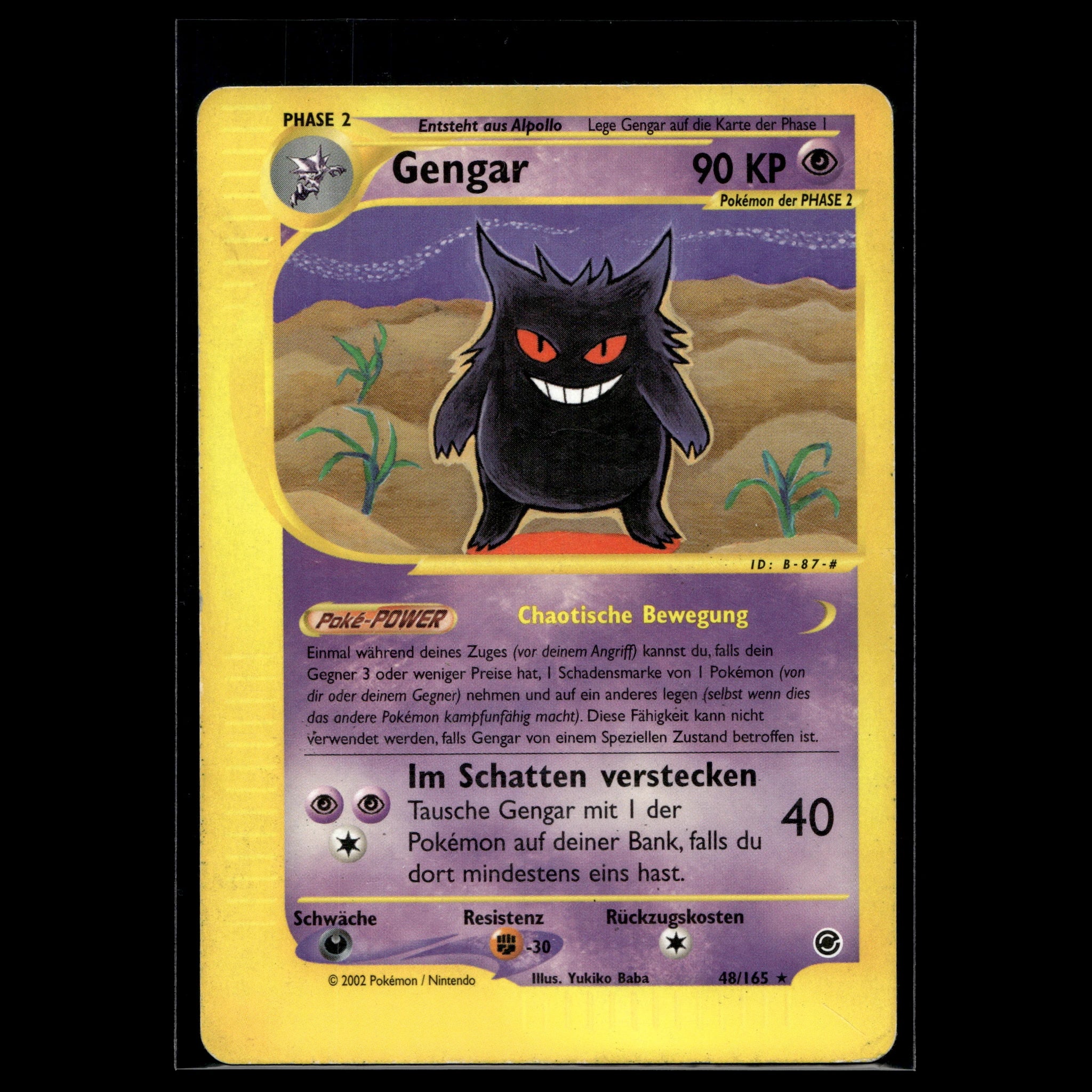 Gengar · Expedition · 48/165 · Deutsch · (Played) - Bild 1