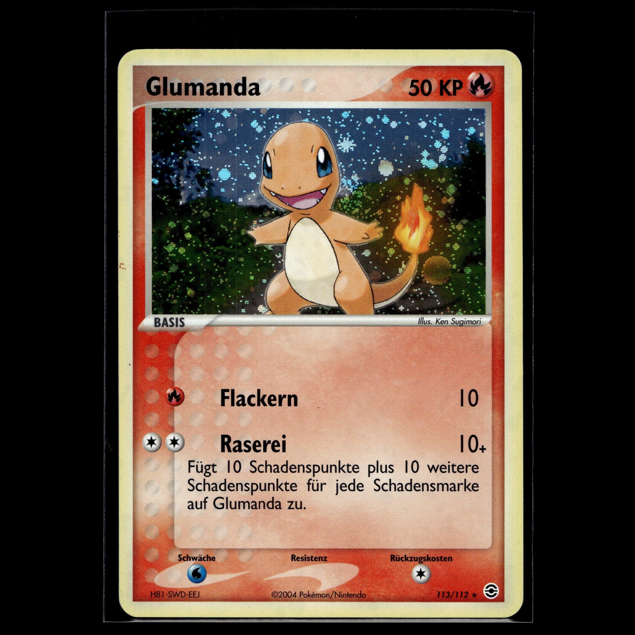 Glumanda SR · EX FireRed & LeafGreen · 113/112 · Deutsch · (Excellent+) - Bild 1