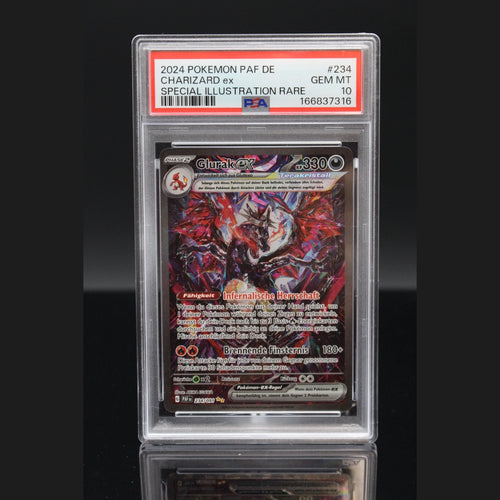 Glurak ex SAR · Paldeas Schicksale · 234/091 · Deutsch · PSA 10 - Bild 1