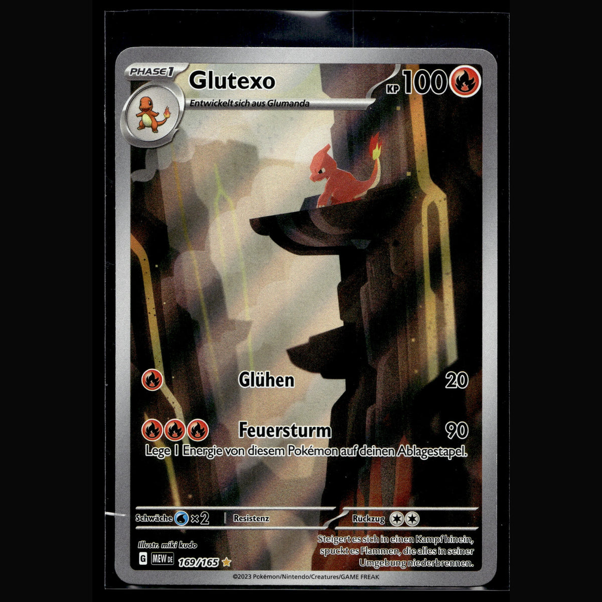Glutexo AR · Pokemon 151 · 169/165 · Deutsch · (Near Mint-) - Bild 1