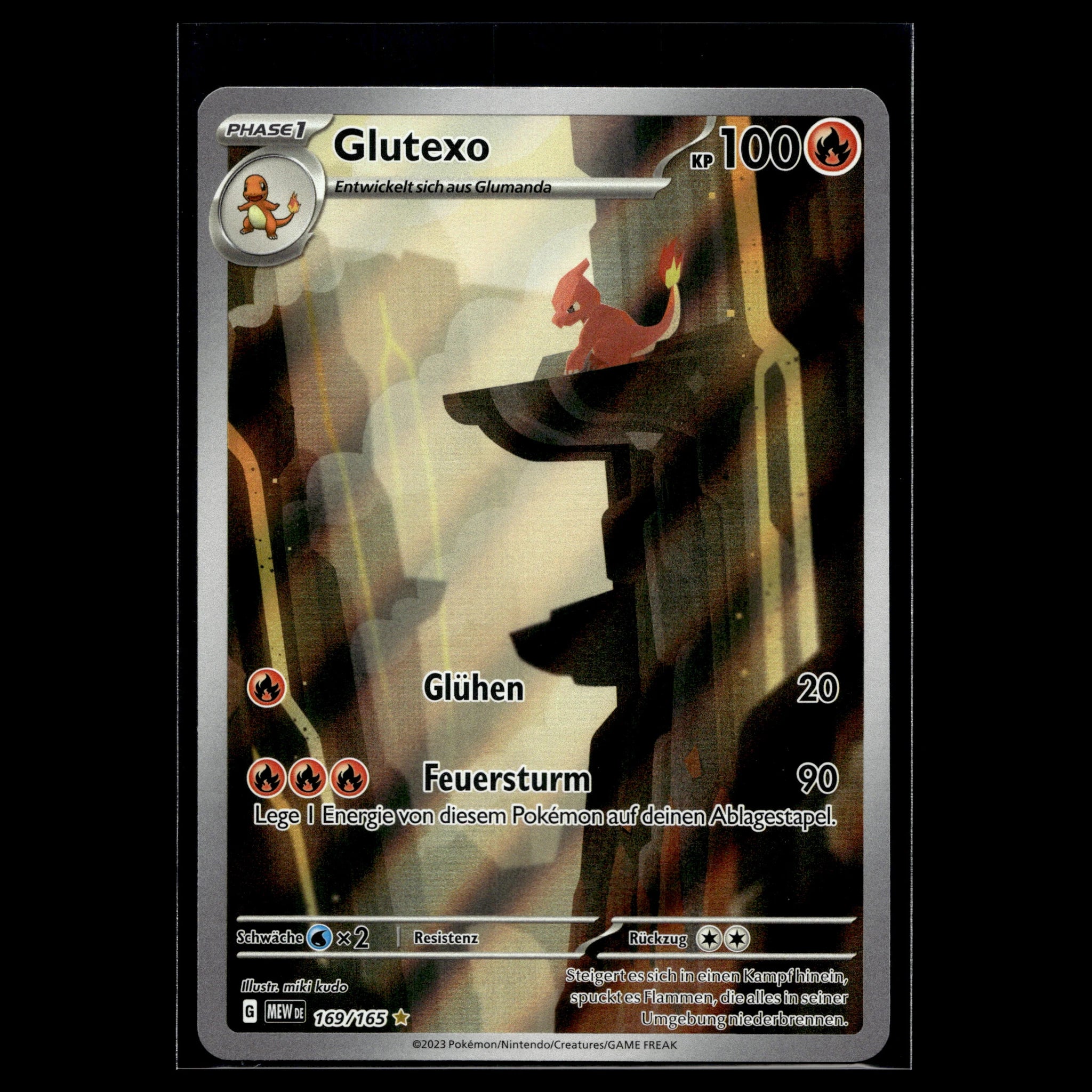 Glutexo IR · Pokemon 151 · 169/165 · Deutsch · (Near Mint) - Bild 1