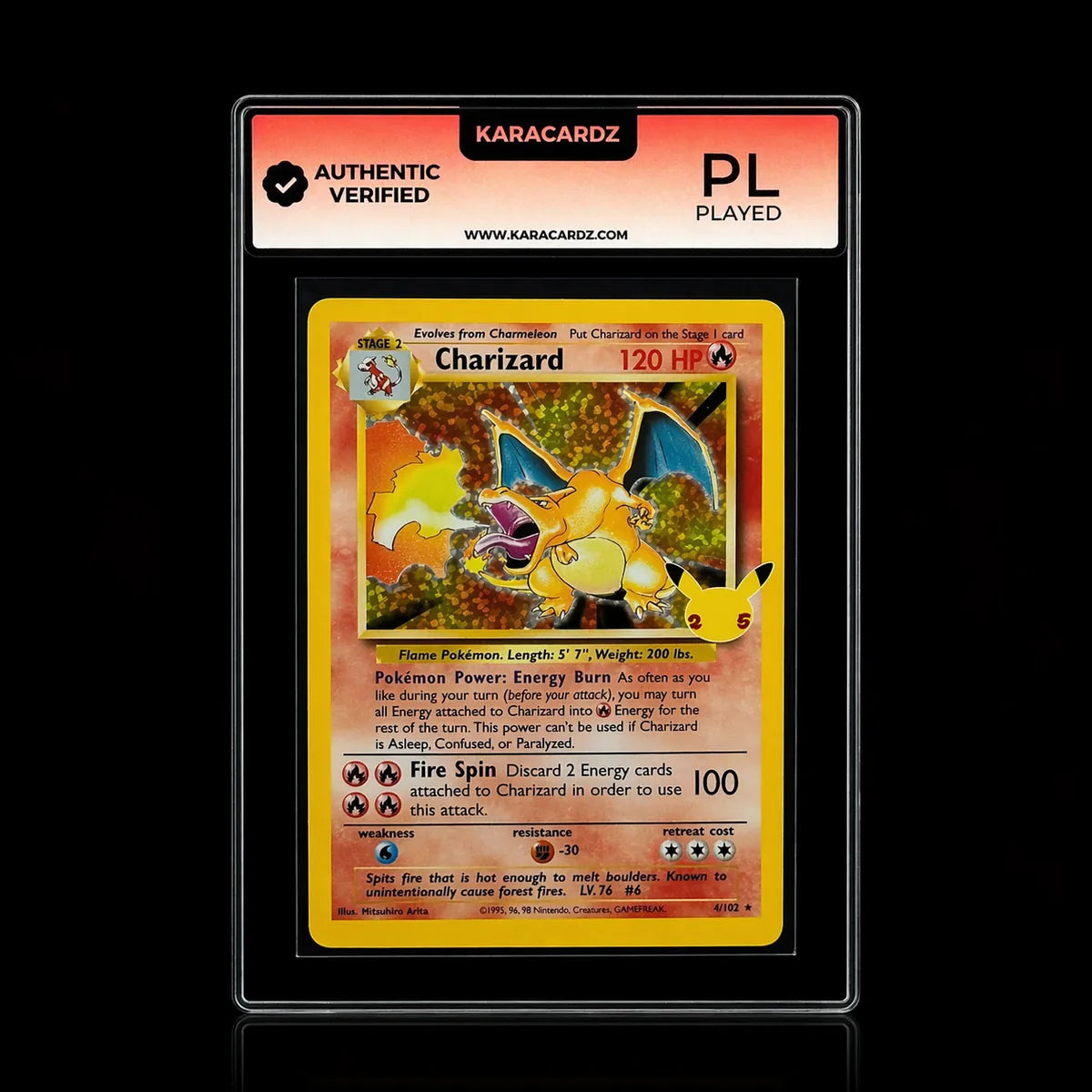 KaraCardz Pre-Grading Bewertung Played (PL), PSA 1 bis 2