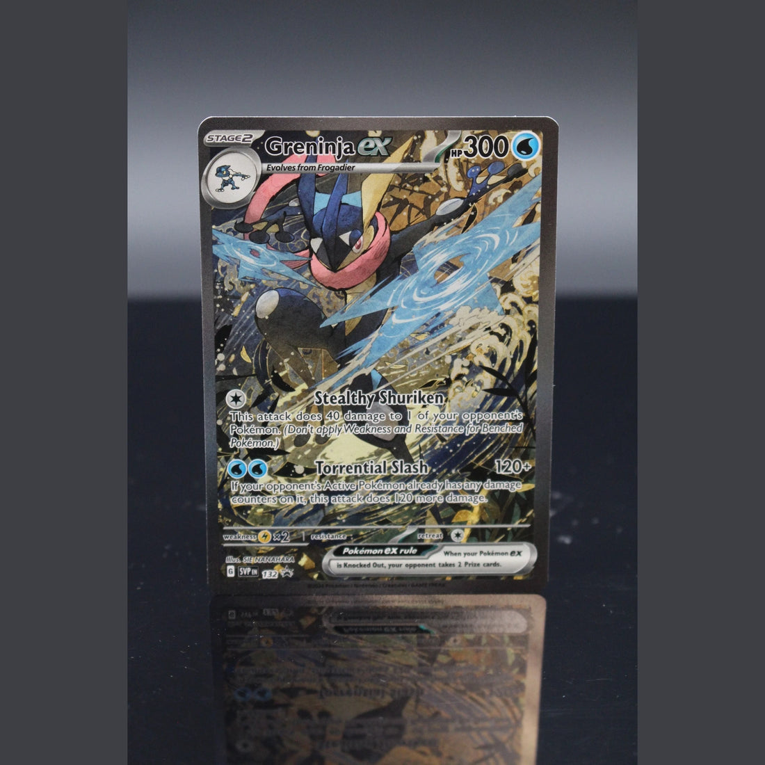 Greninja ex · Scarlet & Violet Black Star Promos · 132 · Englisch · (Near Mint) - Bild 1