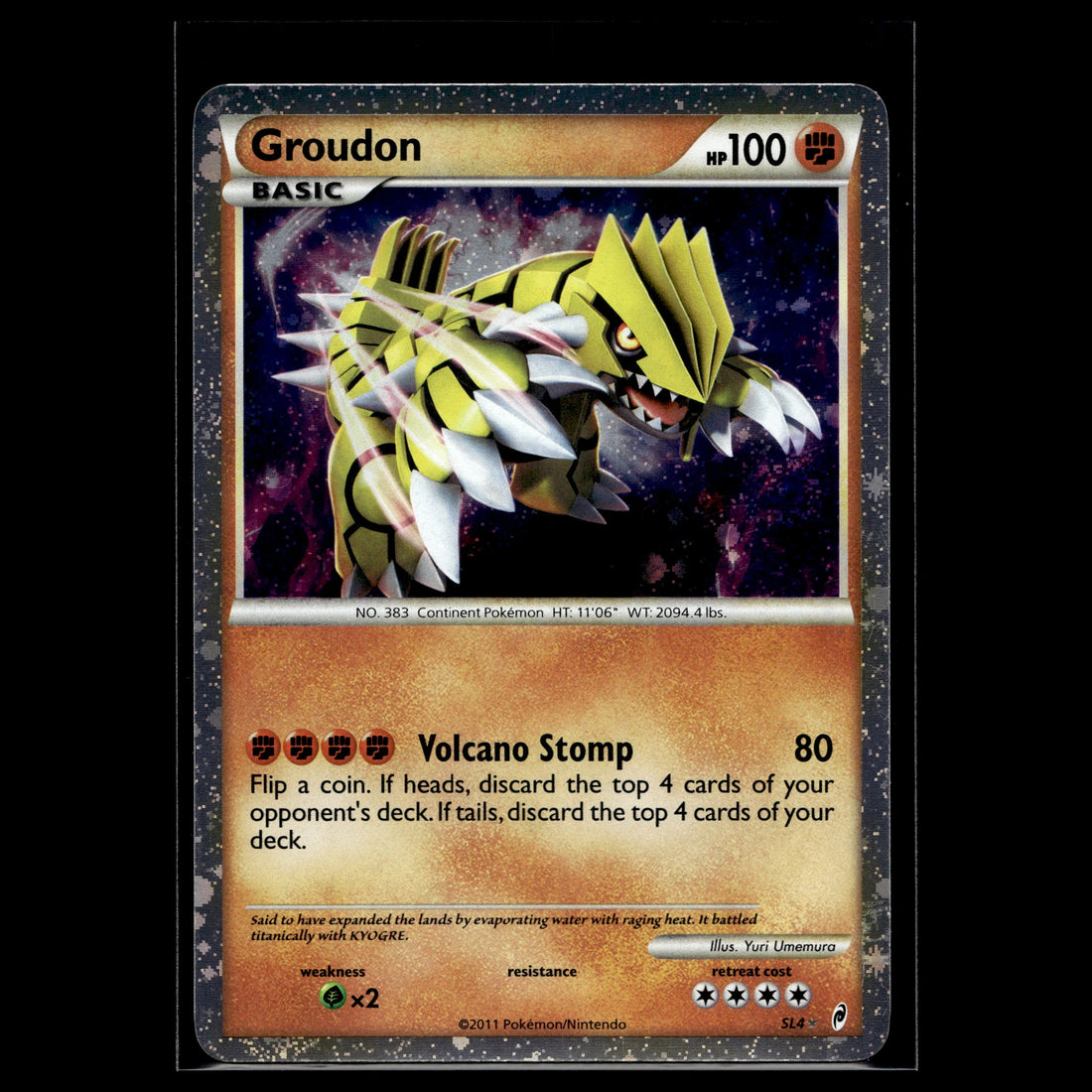 Groudon Holo · Call of Legends · SL4 · Englisch · (Excellent+) - Bild 1