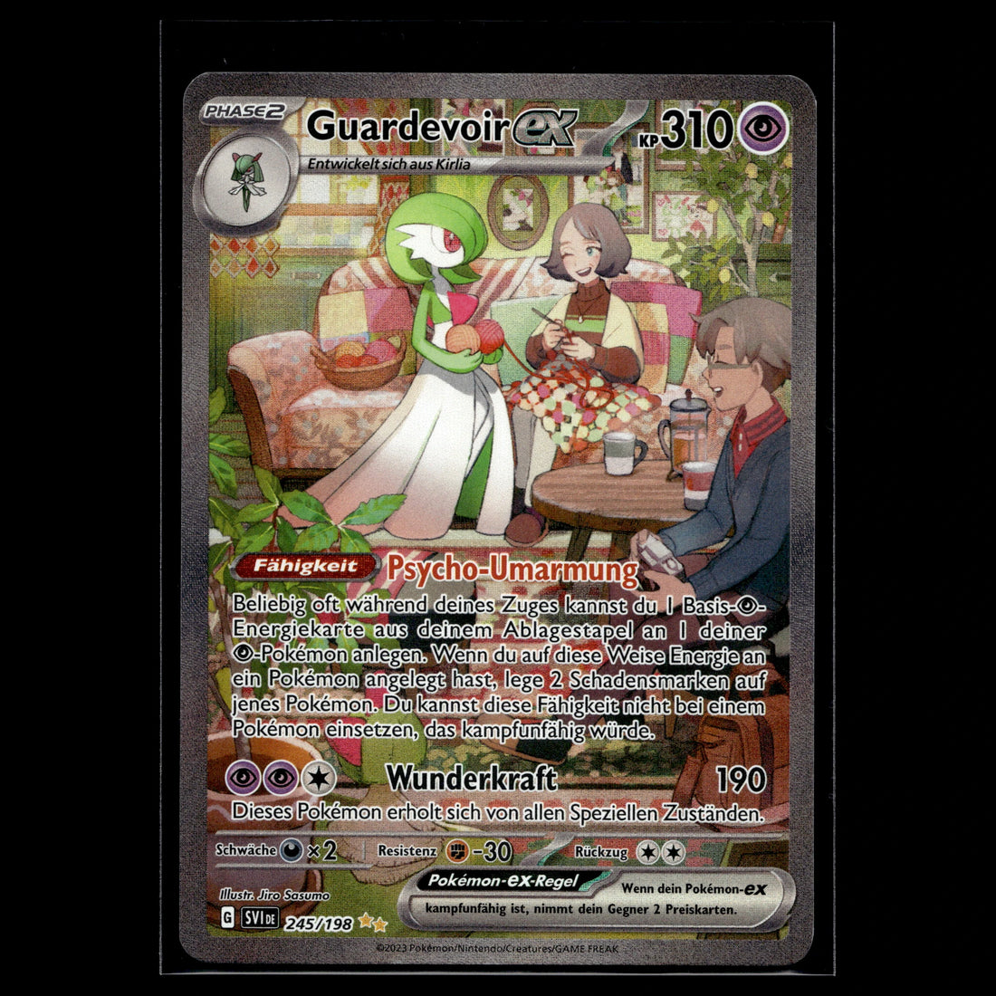 Guardevoir ex SAR · Karmesin & Purpur · 245/198 · Deutsch · (Near Mint) - Bild 1