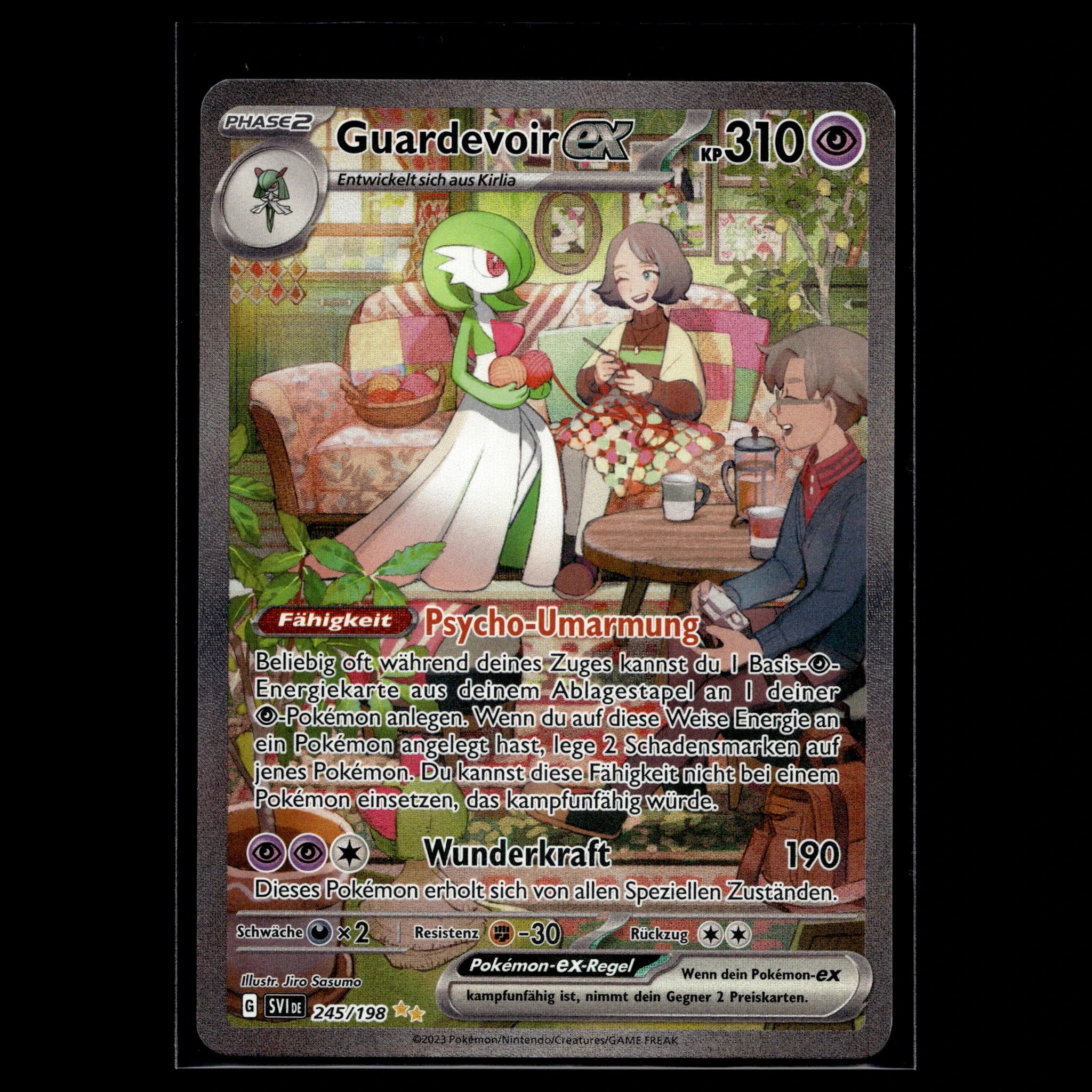 Guardevoir ex SAR · Karmesin & Purpur · 245/198 · Deutsch · (Near Mint) - Bild 1