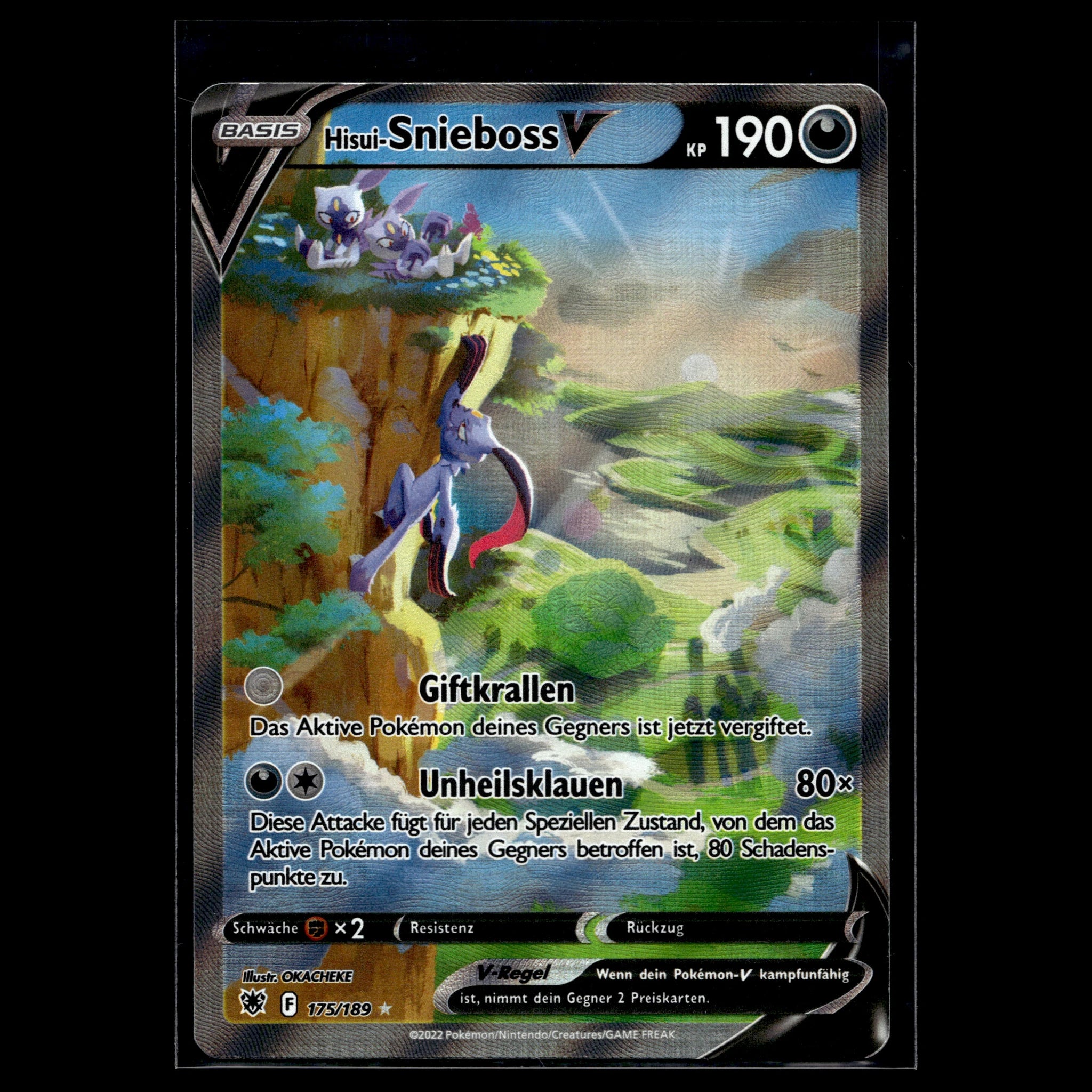 Hisui-Snieboss V RR · Astralglanz · 175/189 · Deutsch · (Near Mint) - Bild 1