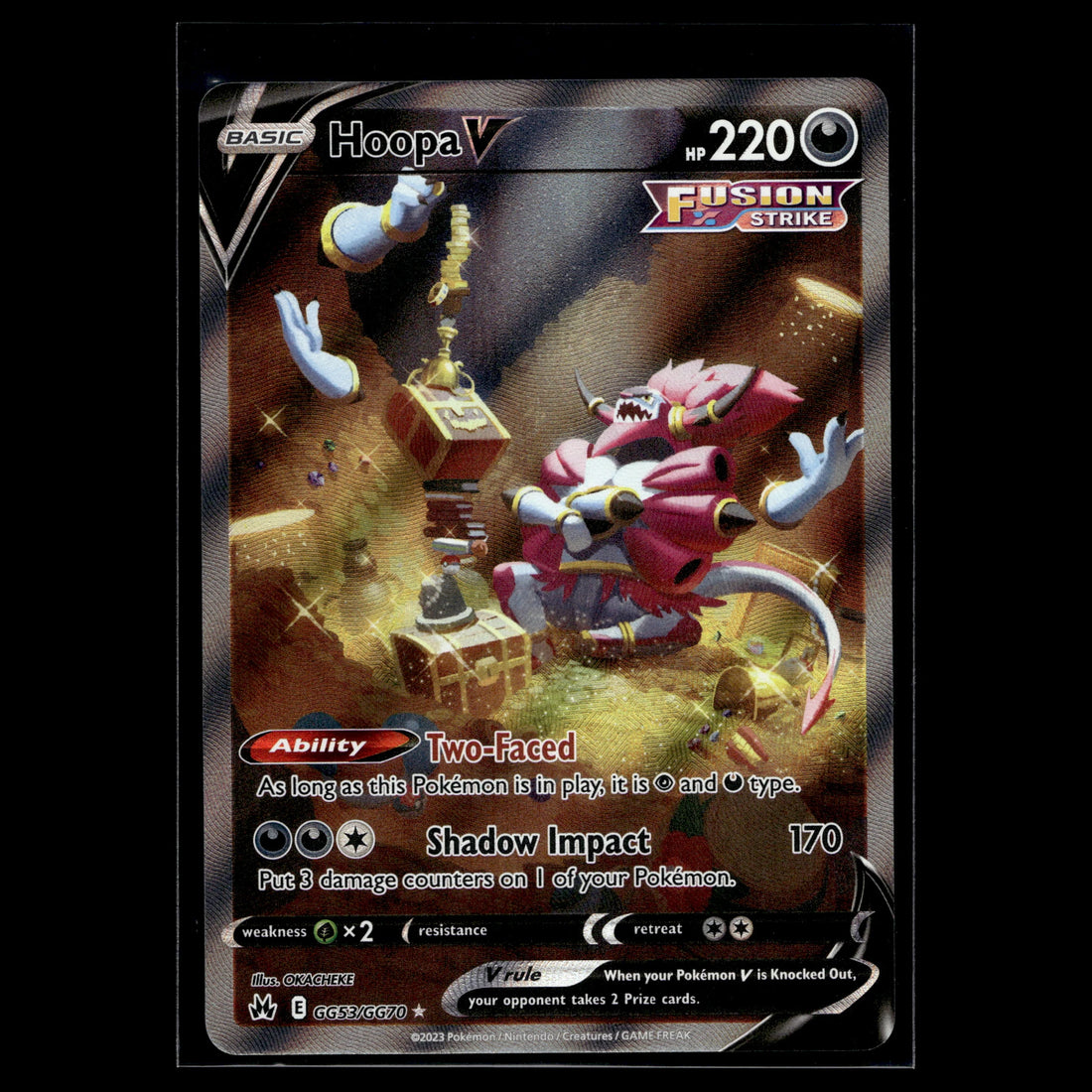 Hoopa V SR · Crown Zenith · GG53/GG70 · Englisch · (Near Mint) - Bild 1