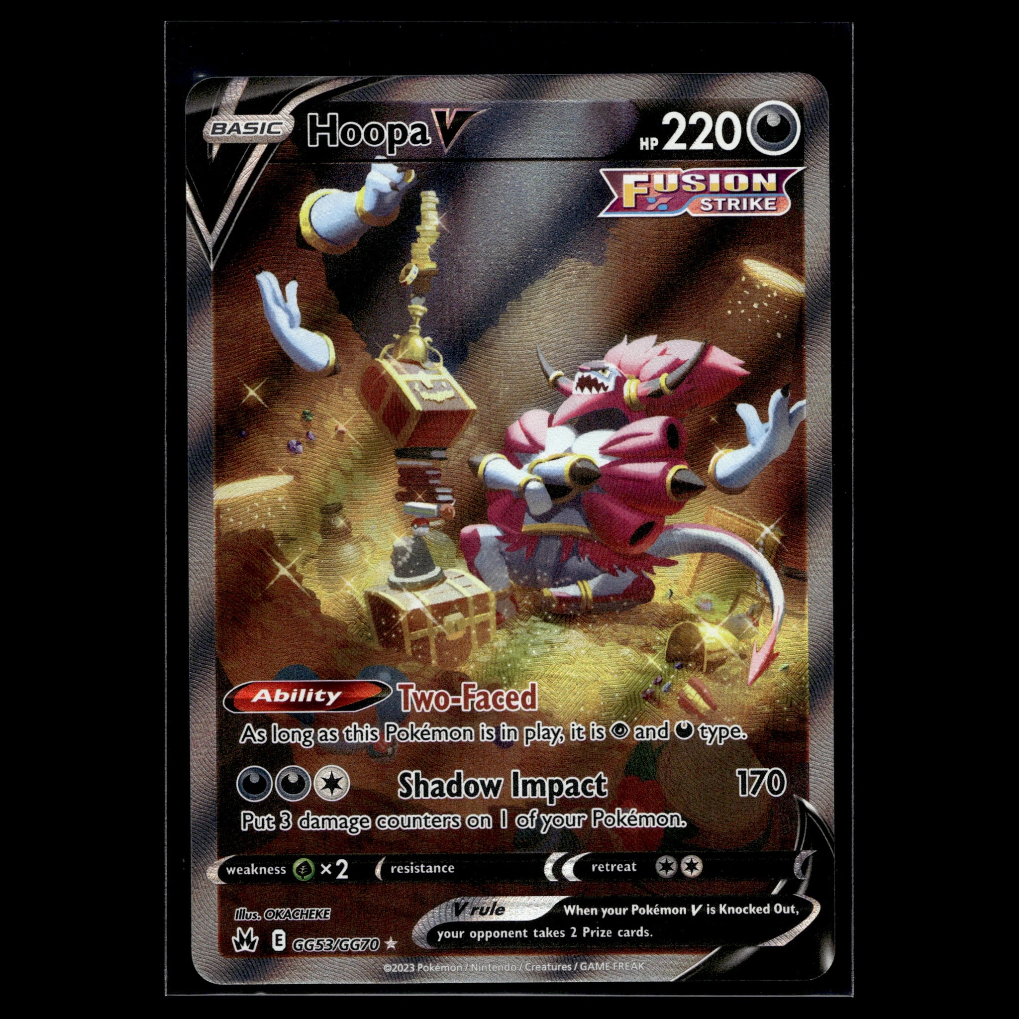Hoopa V SR · Crown Zenith · GG53/GG70 · Englisch · (Near Mint) - Bild 1