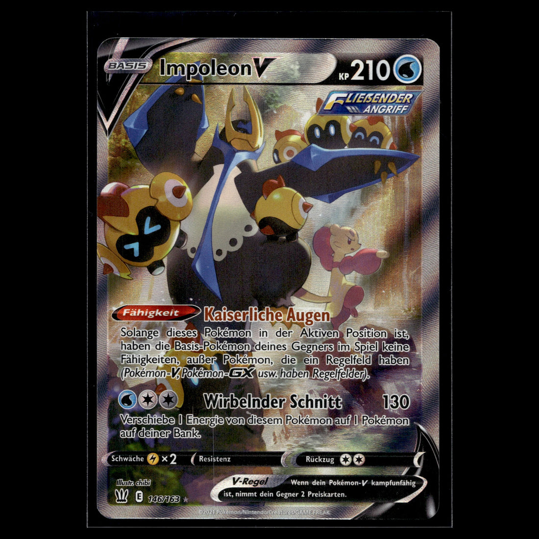 Impoleon V SR · Kampfstile · 146/163 · Deutsch · (Near Mint) - Bild 1